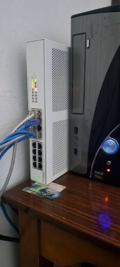 Inicio Instalación de switch de red